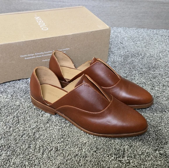 Nisolo Emma d'Orsay Oxford NEW size 7.5 - Picture 11 of 14